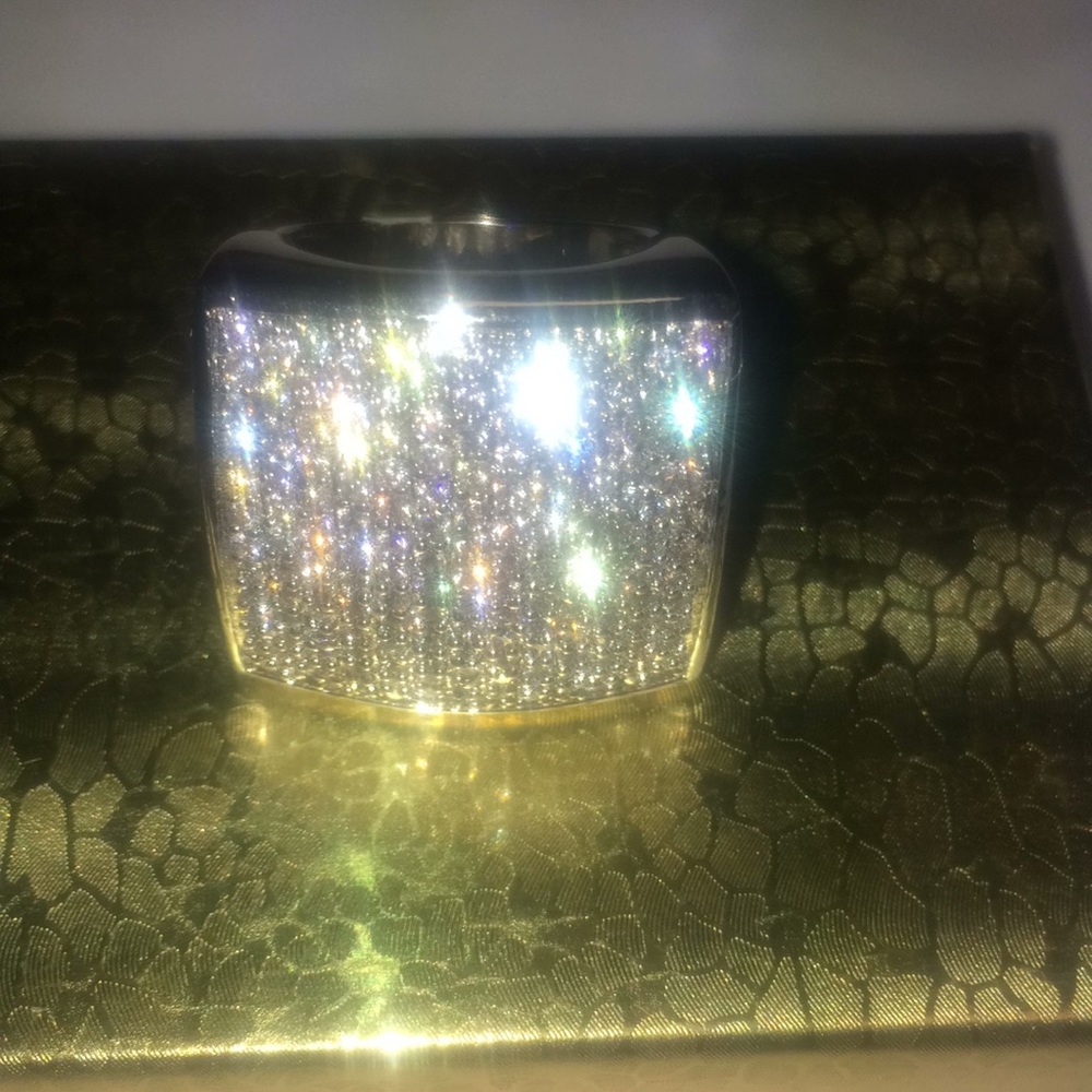 Capital planet pinky ring
